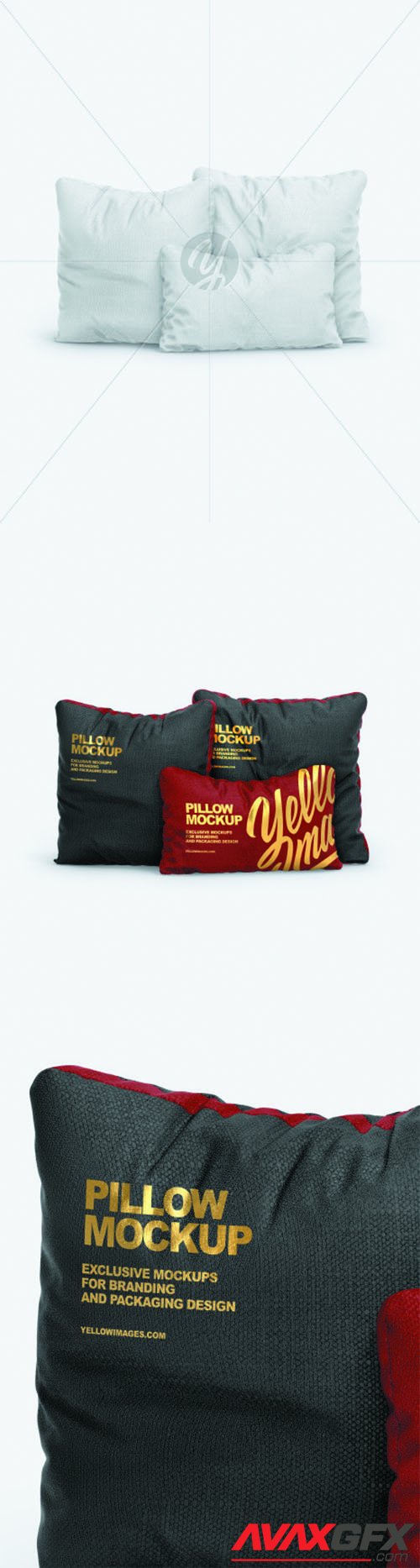 Three Pillows Mockup 68792