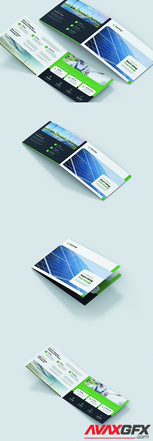 Brochure – Solar Energy Bi-Fold A5 Landscape