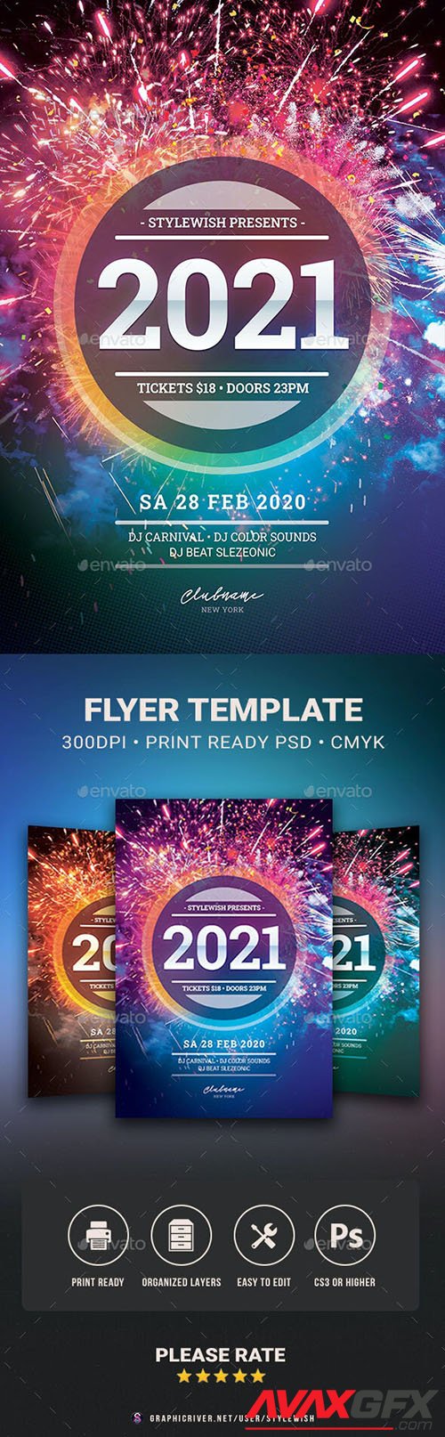New Year Flyer 29263349
