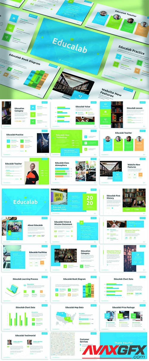 Educalab - Education Powerpoint Template