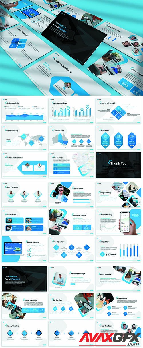 Simplex - Finance Powerpoint Template