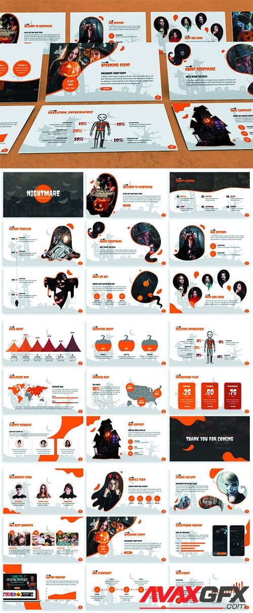 Nightmare - Spooky Powerpoint Template