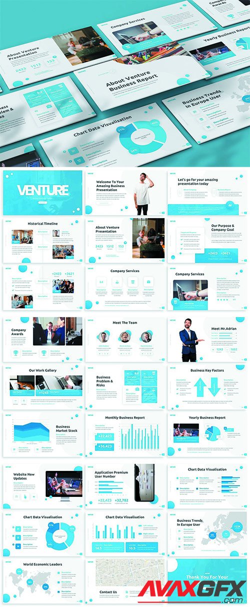 Venture - Business Powerpoint Template