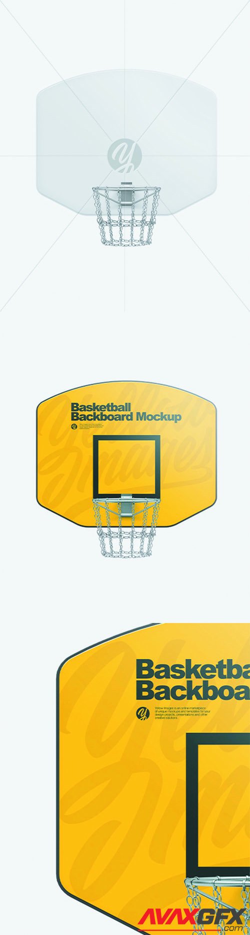 Basketball Backboard Mockup 68642