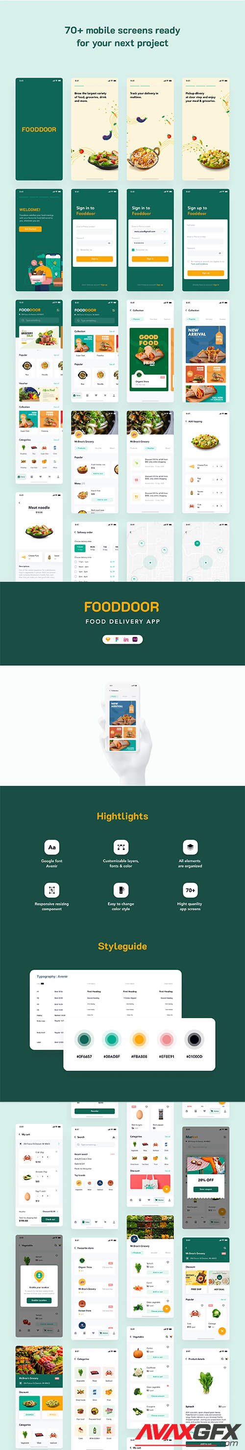 Fooddoor - Food delivery app