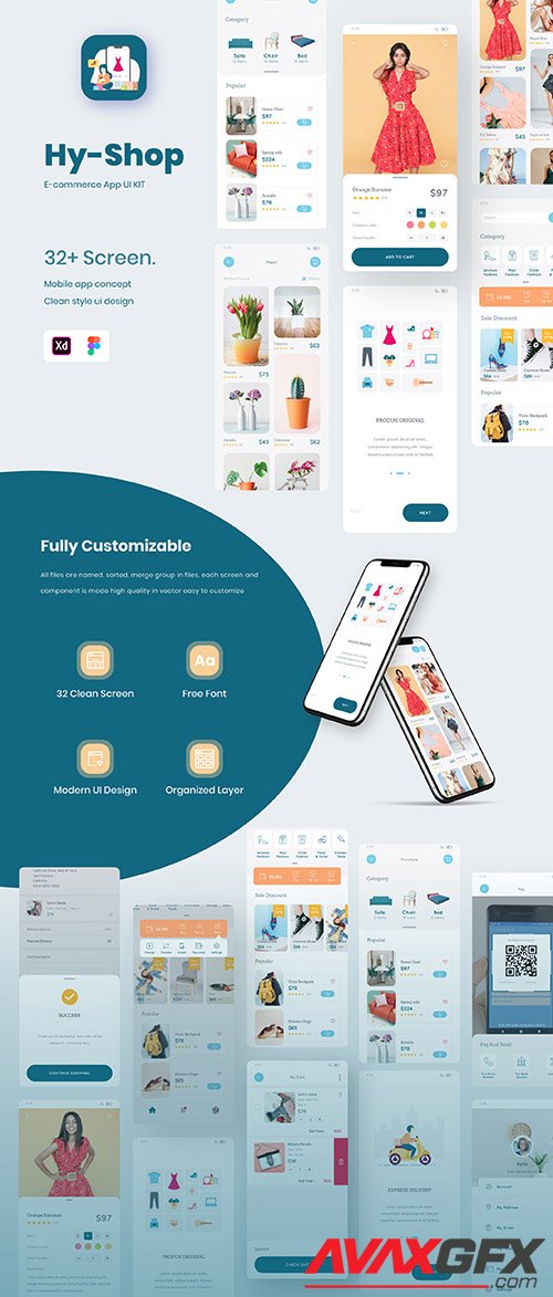 Hy-Shop UI Ecommerce Design