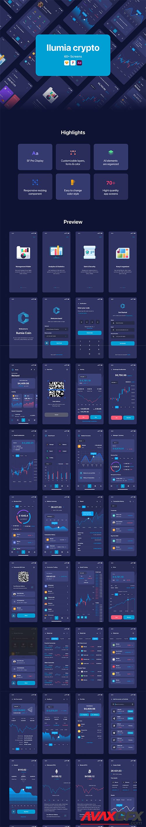 Ilumia Crypto Mobile App