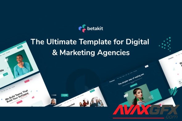 ThemeForest - Betakit v1.0 - Digital Marketing Agency Elementor Kit - 28749798