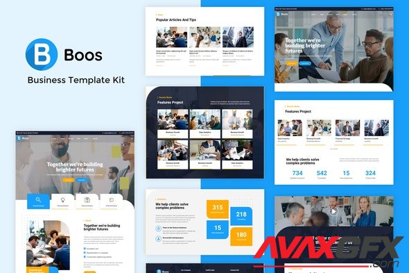 ThemeForest - Boos v1.0 - Business Elementor Template Kit - 29012034