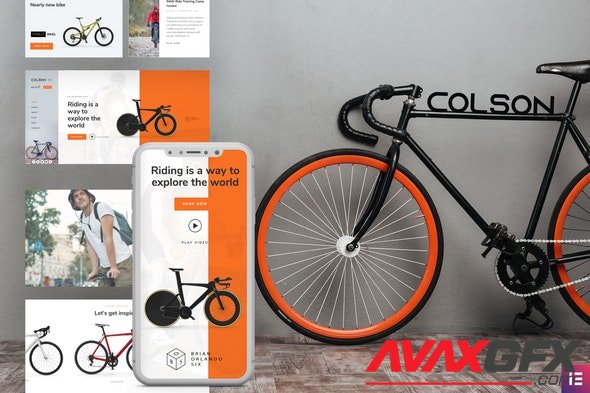 ThemeForest - Colson v1.0 - Bike WooCommerce Elementor Template Kit - 29066614
