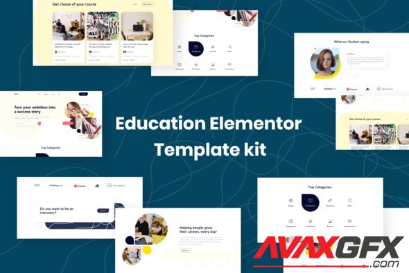 ThemeForest - Edukit v1.0 - Education Elementor Template Kit - 29115902