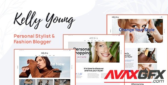 ThemeForest - Kelly Young v1.0 - Personal Stylist WordPress Theme - 27441803 - NULLED