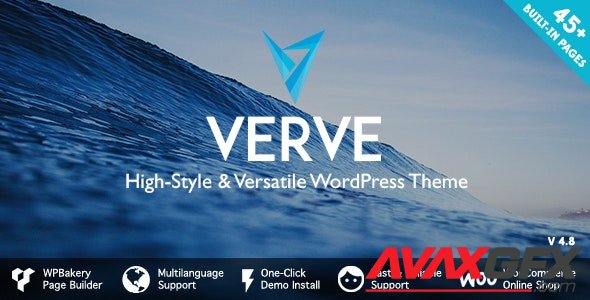 ThemeForest - Verve v4.9 - High-Style WordPress Theme - 14758884 - NULLED