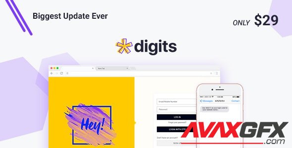 CodeCanyon - Digits v7.4.1.2 - WordPress Mobile Number Signup and Login - 19801105 - NULLED