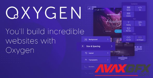Oxygen v3.6 - WordPress Visual Site Builder
