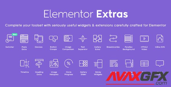 Elementor Extras - Widgets & Extensions Carefully Crafted for Elementor - NULLED