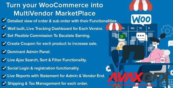 CodeCanyon - Mercado Pro v1.0.0 - Turn your WooCommerce into Multi Vendor Marketplace - 28986182