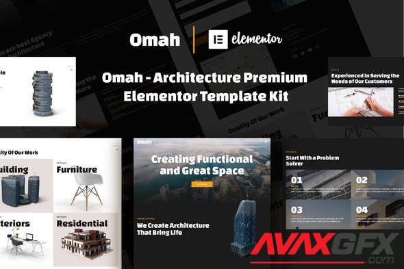 ThemeForest - Omah v1.0.0 - Architecture Template Kit - 29011920