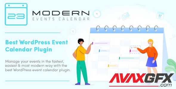 Modern Events Calendar Pro v5.13.5 - Responsive Event Scheduler & Booking For WordPress
