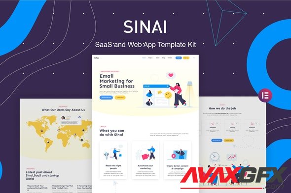 ThemeForest - Sinai v1.0.0 - SaaS and Web App Template Kit - 7646339