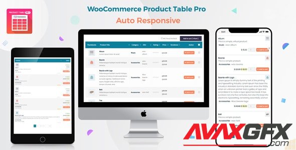 CodeCanyon - Woo Product Table Pro v7.0.4 - WooCommerce Product Table view solution - 20676867