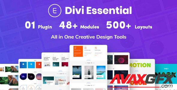 Divi Essential v2.9.1 - All In One Design Modules For Divi Builder - NULLED