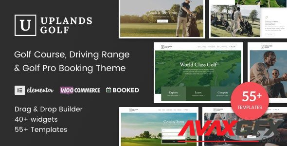 ThemeForest - Uplands v1.4.4 - Golf Course WordPress Theme - 22776390