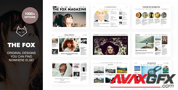 ThemeForest - The Fox v4.6.2.2 - Modern Blog Magazine Theme - 11103012