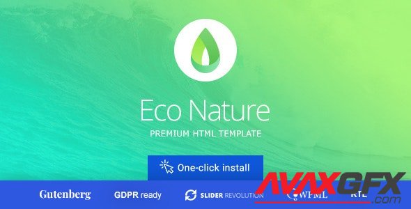 ThemeForest - Eco Nature v1.4.8 - Environment & Ecology WordPress Theme - 8497776
