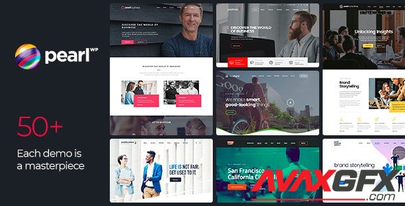 ThemeForest - Pearl v3.2.5 - Corporate Business WordPress Theme - 20432158