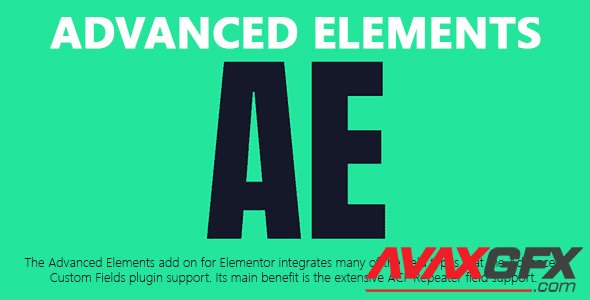 Advanced Elements v1.6 - Add-On for Elementor Integrates Support ACF