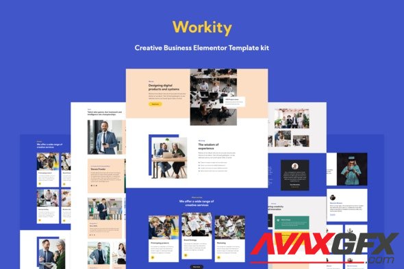 ThemeForest - Workity v1.0.5 - Creative Business Elementor Template kit - 28960338