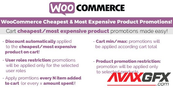 CodeCanyon - WooCommerce Cheapest & Most Expensive Product Promotions! v3.3 - 19275234