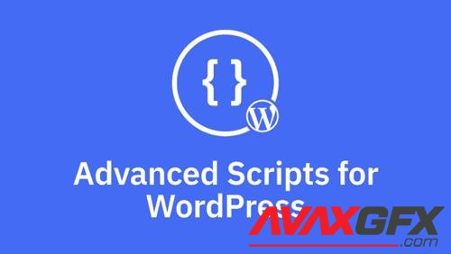 Advanced Scripts v1.1.0 - WordPress Plugin That Allow You To Create Custom Scripts And Styles