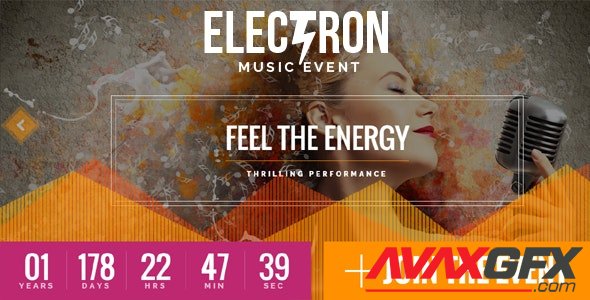 ThemeForest - Electron v1.6.0 - Event Concert & Conference Theme - 14865695