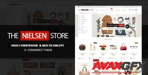ThemeForest - Nielsen v1.9.11 - E-commerce WordPress Theme - 9710159