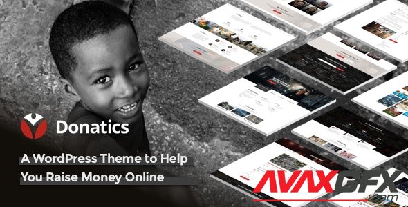 ThemeForest - Donatics v1.2.47 - Charity & Fundraising WordPress Theme - 23050797