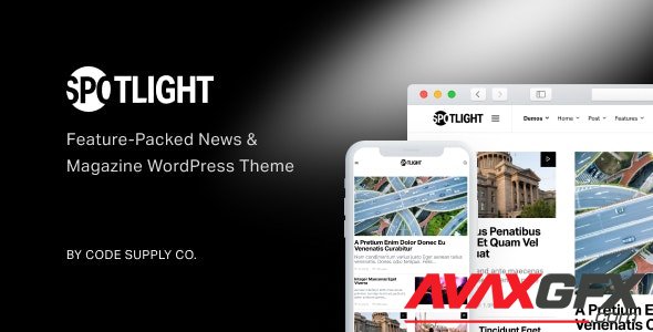 ThemeForest - Spotlight v1.6.3 - Feature-Packed News & Magazine WordPress Theme - 22560532 - NULLED