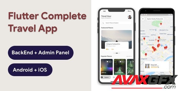 CodeCanyon - Flutter Travel App with Admin Panel - Travel Hour v3.0.0 - 24958845