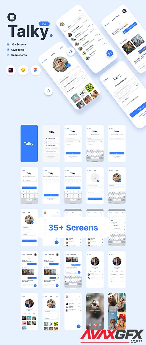 Talky | Chat & Video Messenger App