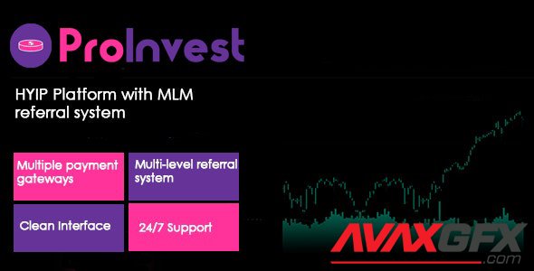 CodeCanyon - ProInvest v2.4 - CryptoCurrency and Online Investment Platform - 25241549