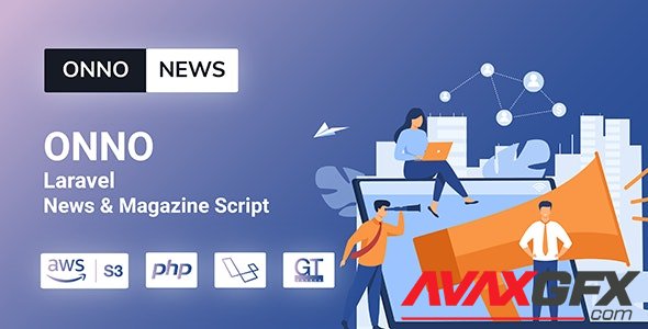 CodeCanyon - ONNO v1.0.2 - Laravel News & Magazine Script - 29030619