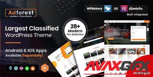 ThemeForest - AdForest v4.4.1 - Classified Ads WordPress Theme - 19481695 - NULLED