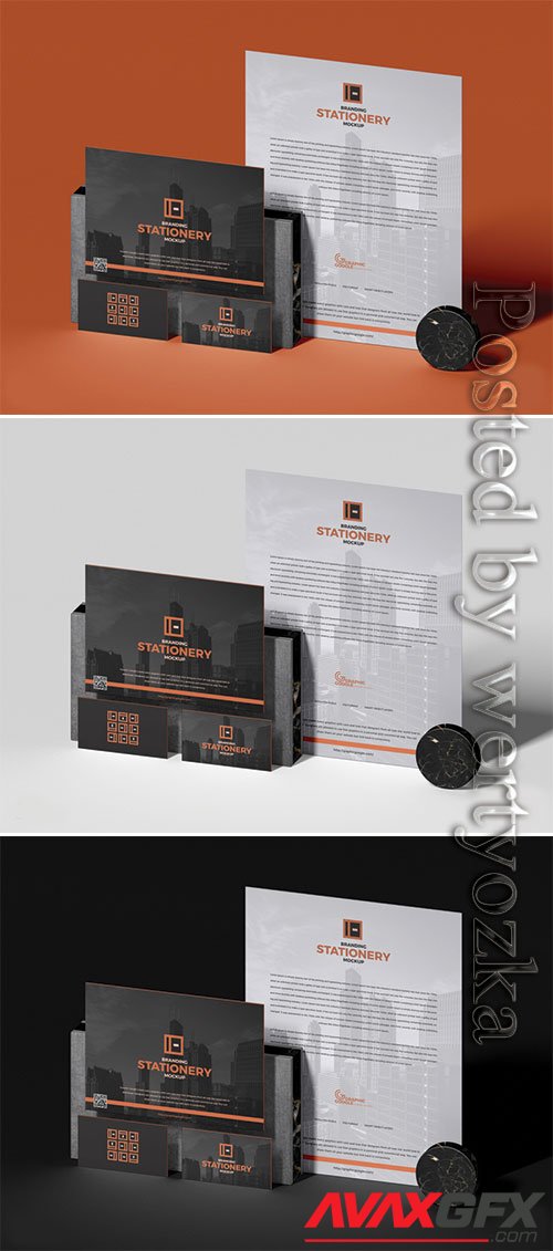 Modern Branding Stationery Mockup