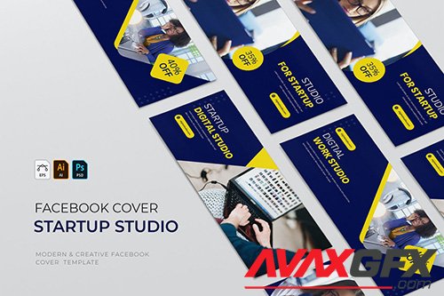 Startup Studio | Facebook Cover