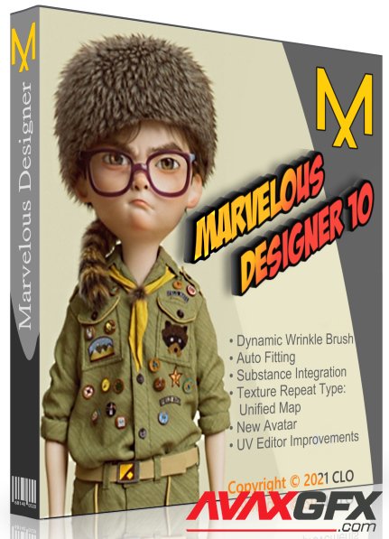 Marvelous Designer 10 Personal 6.0.351.32317 (x64) Multilingual