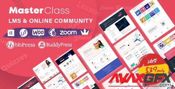 ThemeForest - MasterClass v1.1.2 - LMS & Education WordPress Theme - 28749887