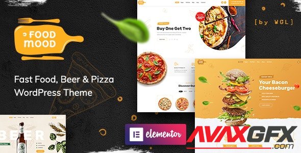 ThemeForest - Foodmood v1.1.2 - Cafe & Delivery WordPress Theme - 24702614 - NULLED