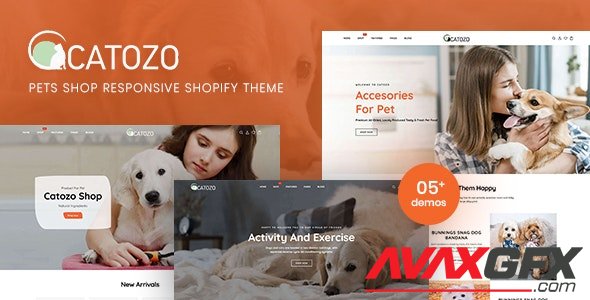 ThemeForest - Catozo v1.0.0 - Pets Shop Responsive Shopify Theme - 29274975