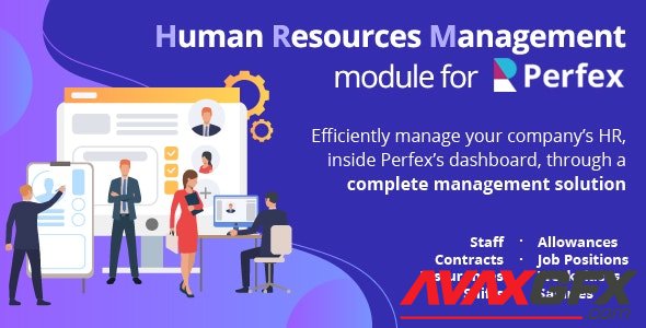 CodeCanyon - Human Resources Management v1.0 - HR module for Perfex CRM - 26620578